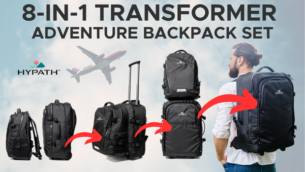 Pre-Order the New Hypath 8-in-1 Transformer Adventure Backpack
